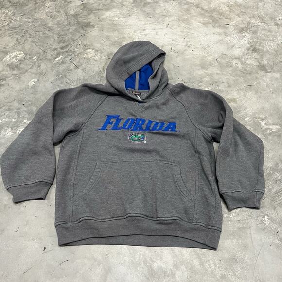 Nike Tops - Florida Gators Hoodie Womens S Nike Team Vintage Center Swoosh Sweatshirt Gray